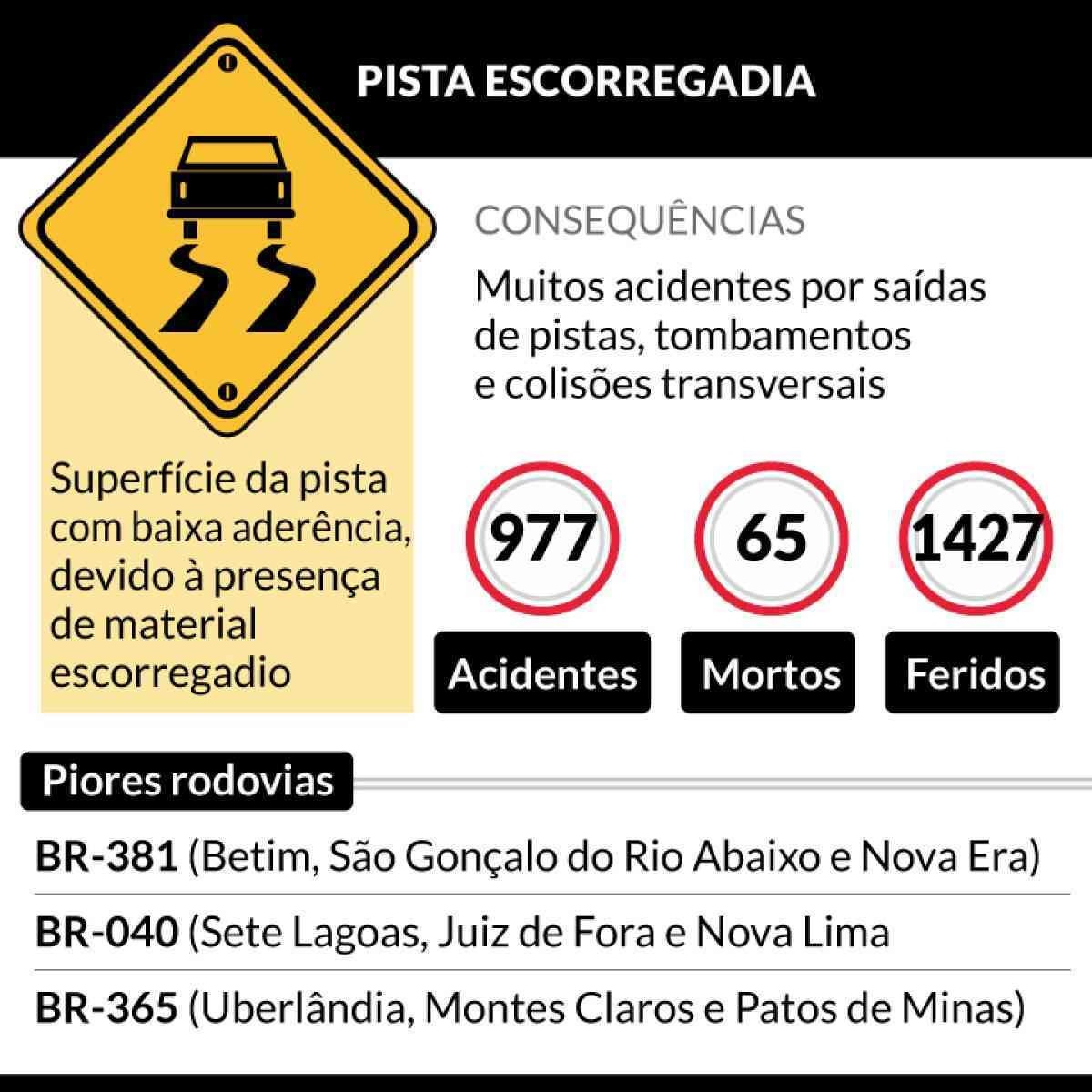 Rodovias em Minas Gerais quando o perigo não é o motorista Estado de