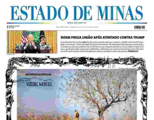 Confira A Capa Do Estado De Minas Do Dia