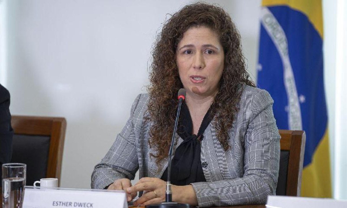 A ministra da Gestão, Esther Dweck -  (crédito: Joédson Alves/Agência Brasil)