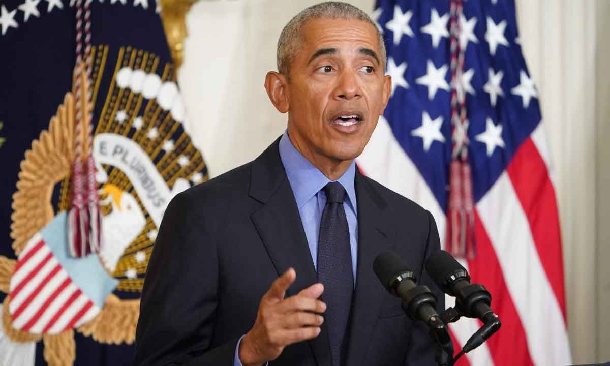 Barack Obama, ex-presidente dos Estados Unidos -  (crédito: Mandel Ngan/AFP -  5/5/22)