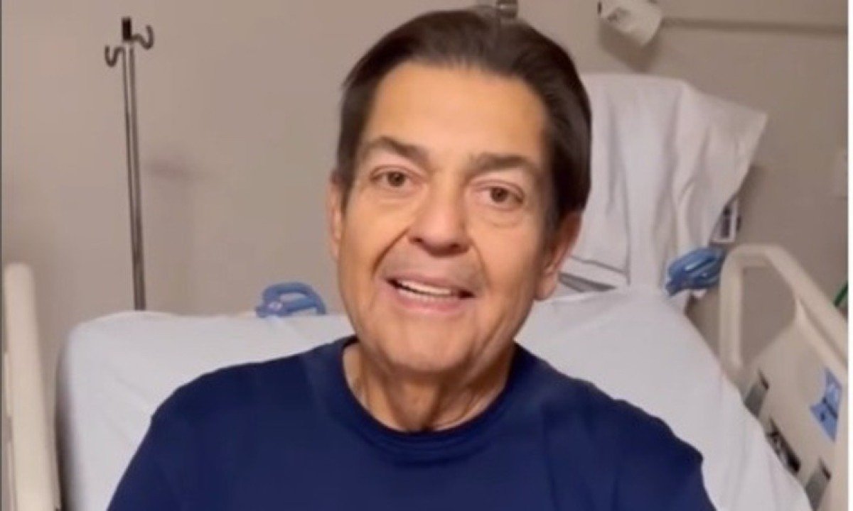 Faustão se recuperando de transplante no coração  -  (crédito: Redes Sociais / Reprodução )