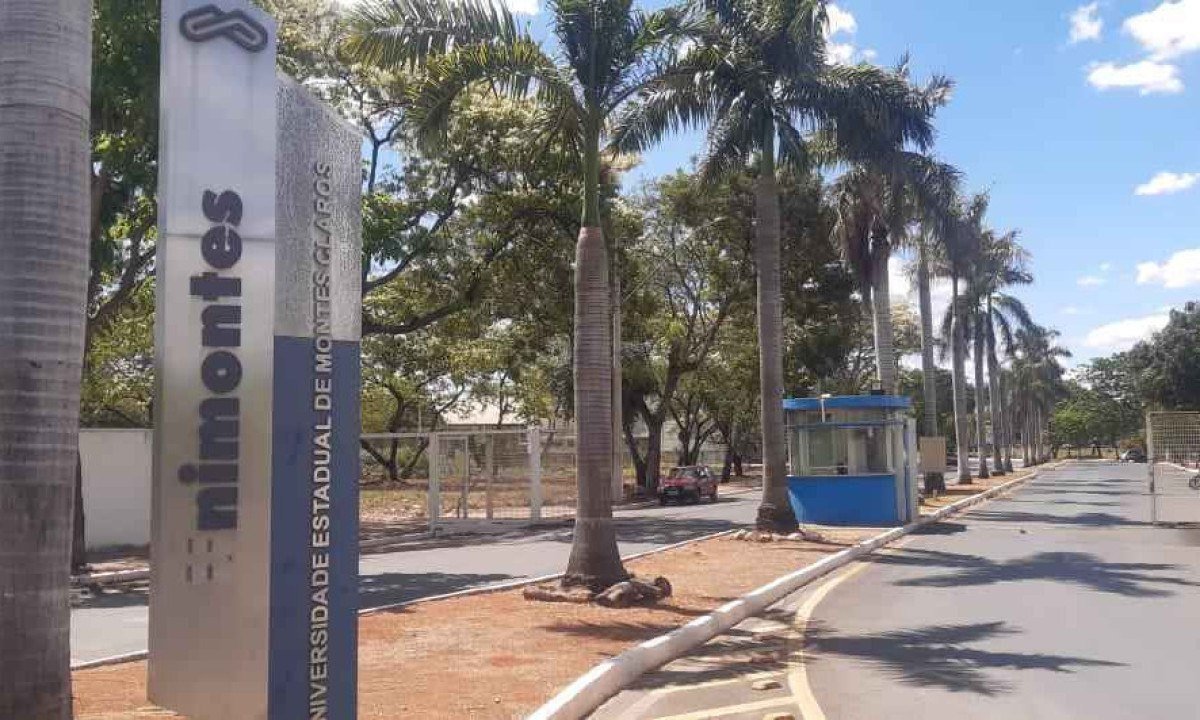 Entrada da Unimontes, em Montes Claros -  (crédito: Luiz Ribeiro/DA Press)