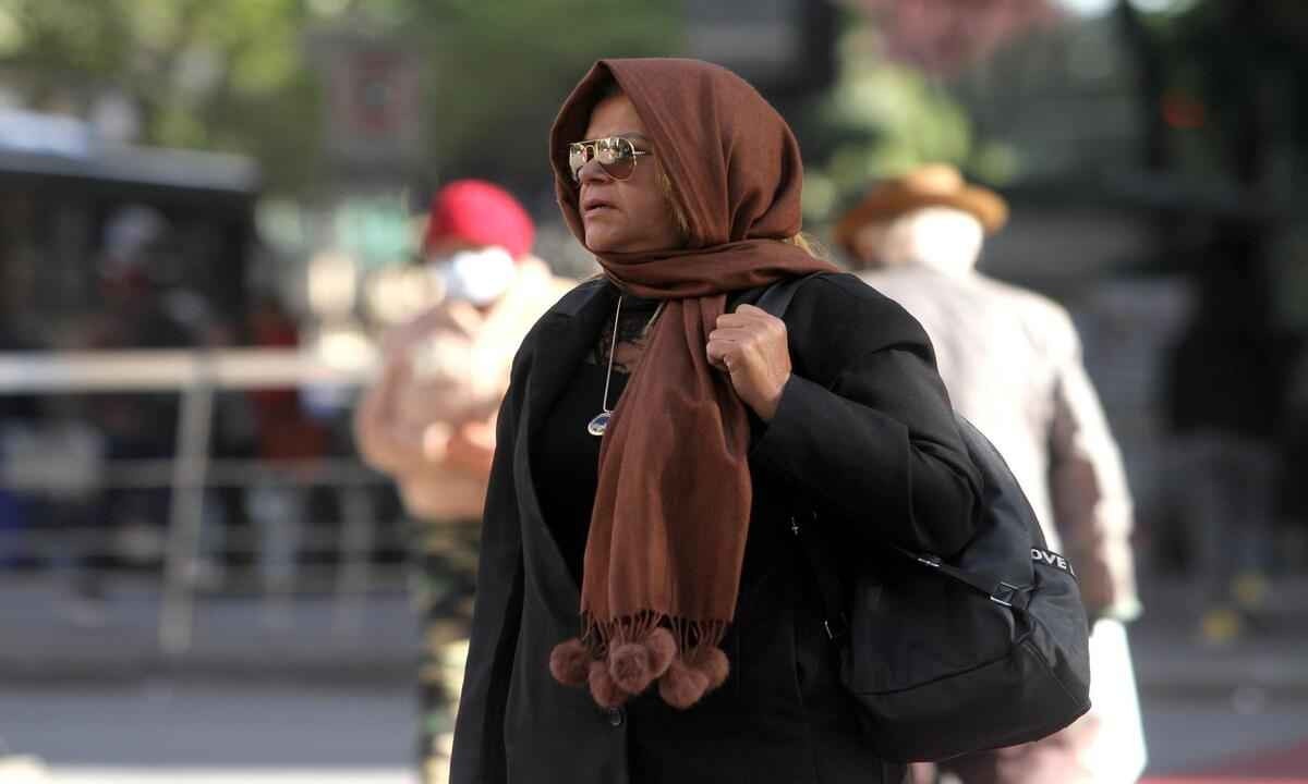 Frio em BH -  (crédito: Jair Amaral/EM/D.A Press)