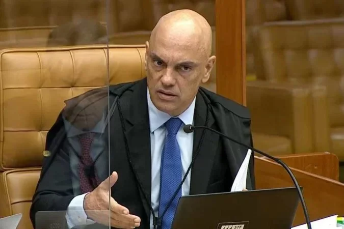 O relat&oacute;rio divulgado por deputados norte-americanos inclui 88 decis&otilde;es de Moraes no STF e no TSE, determinando a retirada de perfis das redes -  (crédito: Flickr/STF)
