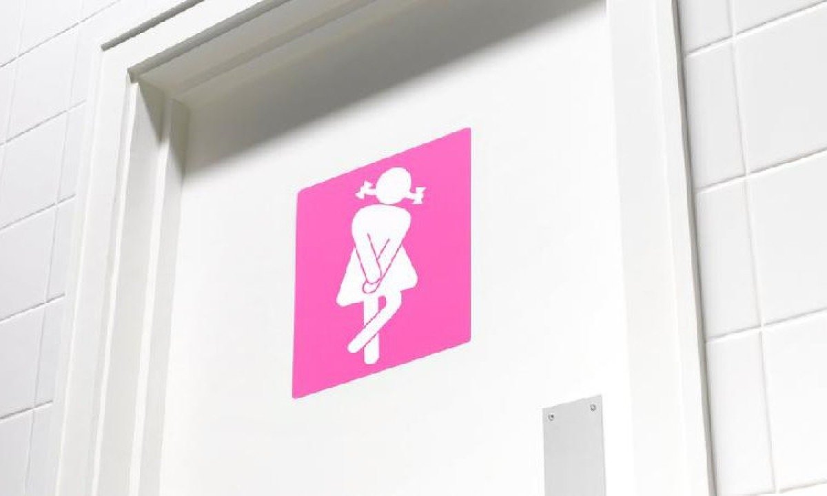 Porta de banheiro feminino -  (crédito: Getty Images)