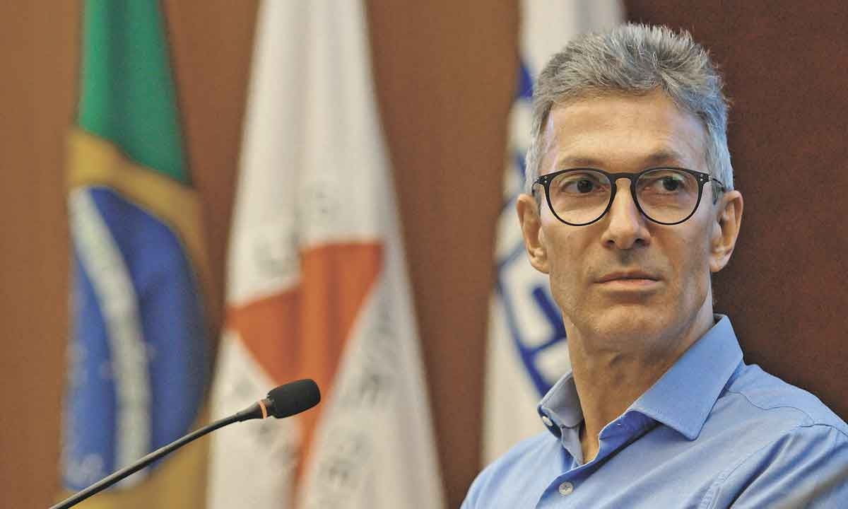 &quot;Eu sou da seguinte opini&atilde;o: se voc&ecirc; est&aacute; indo para o governo, voc&ecirc; est&aacute; indo para servir e n&atilde;o para enriquecer, para ter vida de imperador como acontecia em Minas Gerais&quot;, disse o governador Romeu Zema. -  (crédito: Leandro Couri/EM/D.A PRESS)