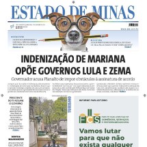 Confira a Capa do Jornal Estado de Minas do dia 01/11/2023 - Estado de Minas