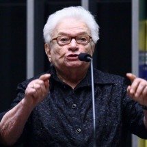 Aos 91 anos, Luiza Erundina participa de ato pró-Lula na Paulista - Antonio Augusto/Agencia Camara