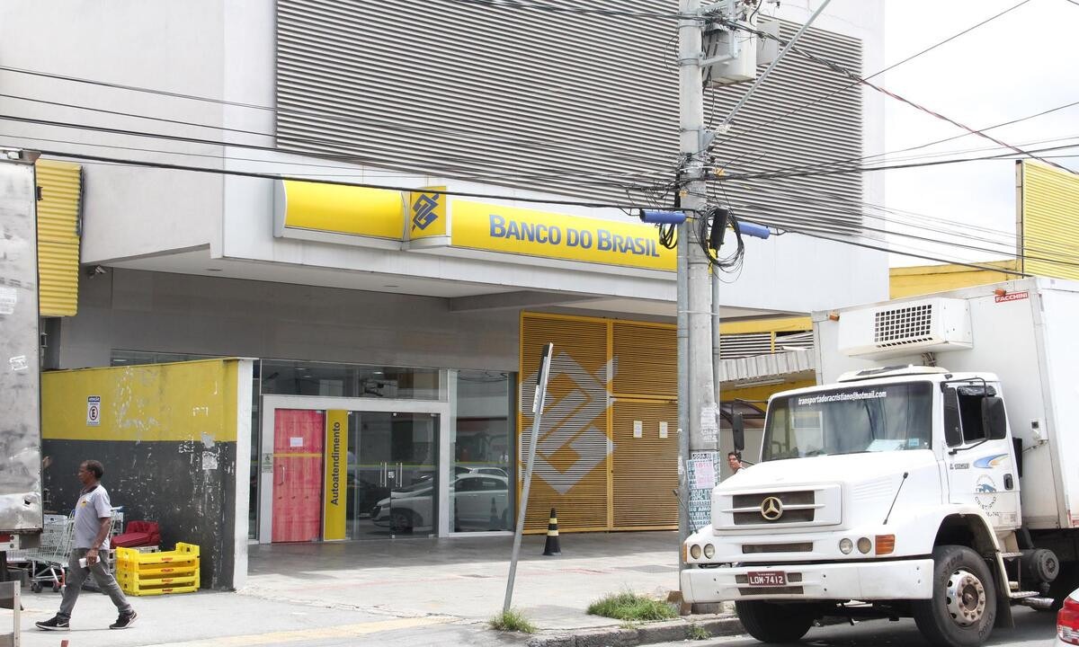 Banco do Brasil em Belo Horizonte - (crédito: Sidney Lopes/EM/D.A Press)