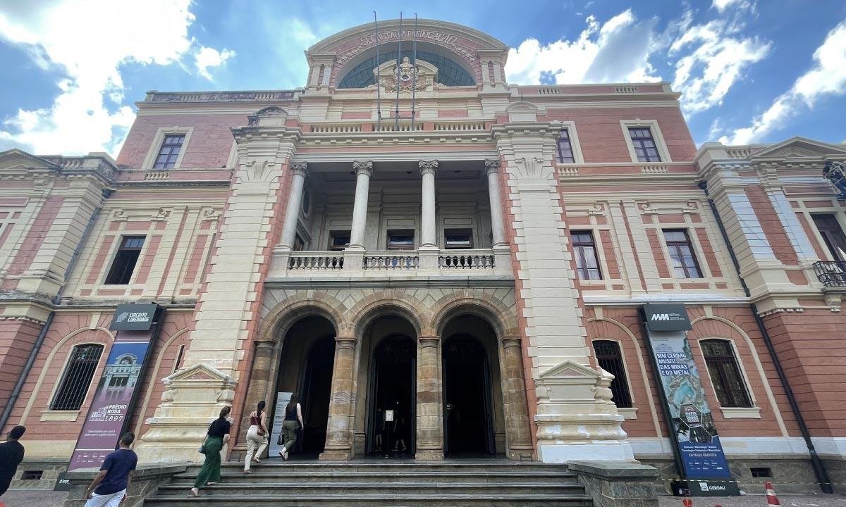 fachada do Museu das Minas e do Metal (MM Gerdau)