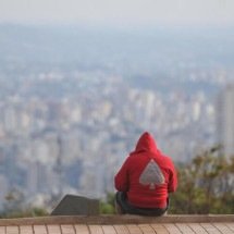 Chuva e temperaturas mais baixas continuam em BH; confira previsão do tempo - Leandro Couri/EM/D.A.Press