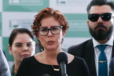 Deputada Carla Zambelli  -  (crédito: (Lula Marques/ EBC))
