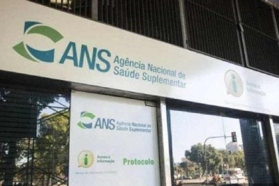 Fachada da sede da Agência Nacional de Saúde Complementar (ANS) -  (crédito: (Divulgação/ANS))
