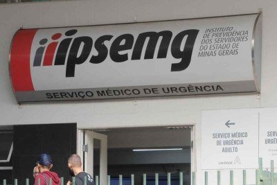 Imagem da fachada do hospital do Ipsemg  -  (crédito: Paulo Filgueiras/EM/D.A Press)