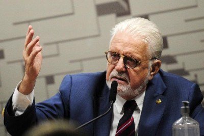A&ccedil;&atilde;o executada hoje visa apurar a rela&ccedil;&atilde;o do senador Jaques Wagner com o Banco Master  -  (crédito: Minervino J&uacute;nior/CB/D.A.Press)