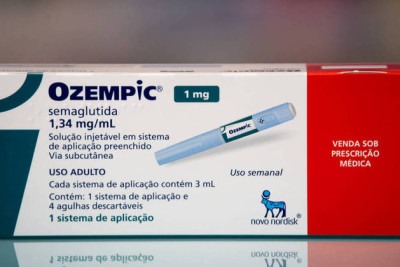 Medicamento na caixa Ozempic -  (crédito: Ozempic/ Arquivo pessoal)