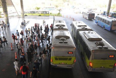 Opera&ccedil;&atilde;o especial de transporte ser&aacute; realizada na Esta&ccedil;&atilde;o S&atilde;o Gabriel (foto) e na Esta&ccedil;&atilde;o Vilarinho neste s&aacute;bado (20/6); no domingo, n&atilde;o haver&aacute; refor&ccedil;o de hor&aacute;rios das linhas -  (crédito: Leandro Couri/EM/D.A.Press)