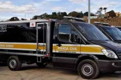 rabecão da polícia civil -  (crédito: Reprodução)