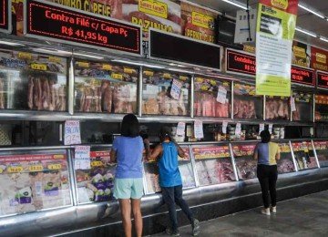 De forma geral, o pre&ccedil;o m&eacute;dio da carne em BH aumentou em rela&ccedil;&atilde;o ao in&iacute;cio de setembro -  (crédito: Leandro Couri/EM/D.A Press)
