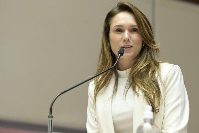 A deputada estadual Lud Falcão -  (crédito: Sarah Torres/ALMG)