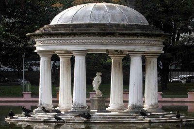 Vista de parte do Parque Municipal Américo Renné Giannetti -  (crédito: Jair Amaral/EM/D.A press)