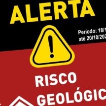 Defesa Civil emite alerta para risco geológico forte em BH - Defesa Civil/Divulga&ccedil;&atilde;o