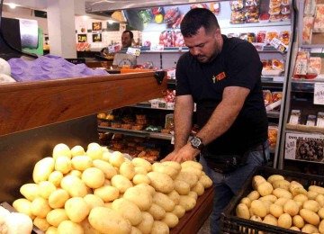 A batata inglesa foi o item que registrou a maior queda em agosto -  (crédito: Jair Amaral/EM/D.A Press)