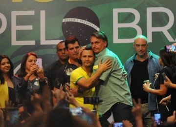 Cleitinho Azevedo e Jair Bolsonaro -  (crédito: Gladyston Rodrigues/EM/D.A Press)