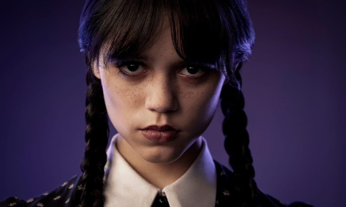 &quot;Wandinha&quot;, protagonizada por Jenna Ortega, estreou na Netflix em 2022 e se tornou a s&eacute;rie mais vista da plataforma at&eacute; hoje. -  (crédito: Netflix/Divulga&ccedil;&atilde;o)