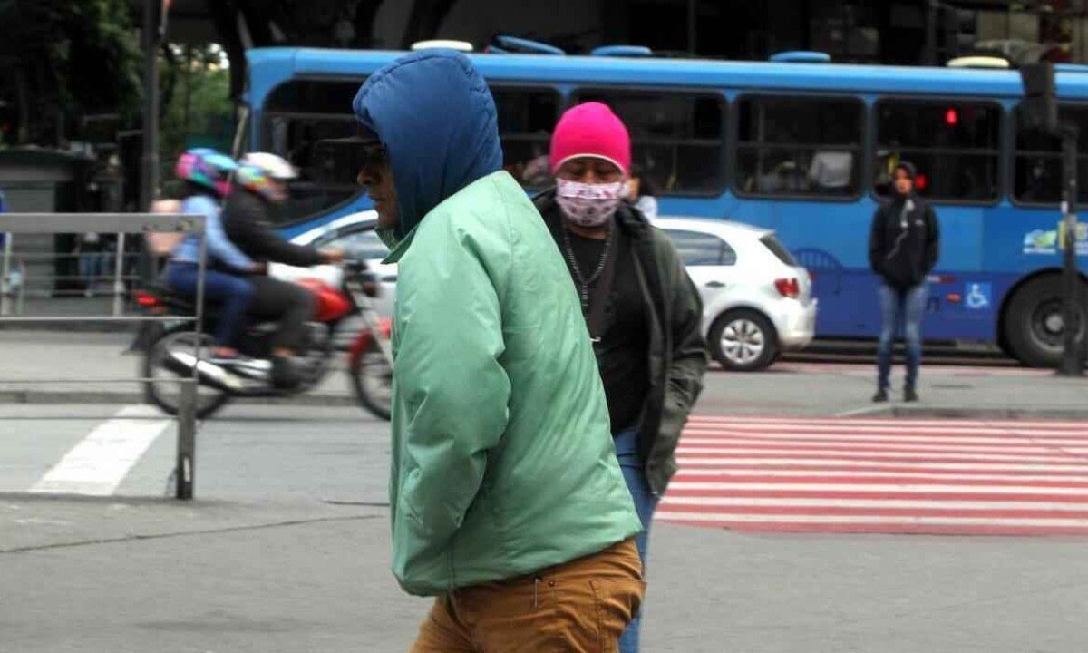 O alerta de frio na capital mineira vai at&eacute; ter&ccedil;a-feira (8/7), segundo a Defesa Civil -  (crédito: Jair Amaral/EM/D.A Press)