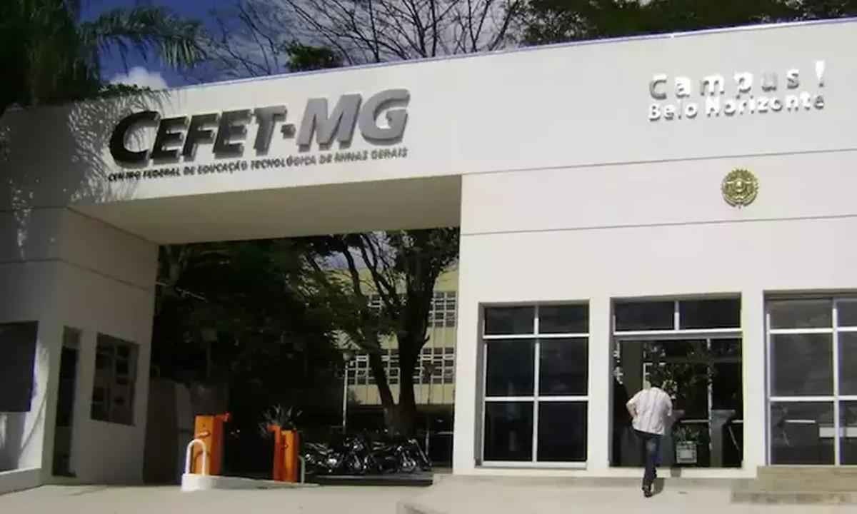 Na foto, fachada do Cefet-MG, campus em Belo Horizonte - (crédito: Cefet-MG/Divulgação)
