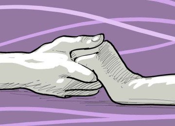 Ilustração sobre perdão - 