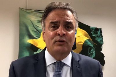 Deputado federal Aécio Neves pode concorrer ao Senado -  (crédito: Reprodução)