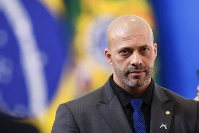 Daniel ainda está proibido de usar as redes sociais -  (crédito: EVARISTO SÁ/AFP)