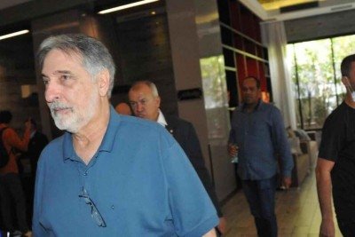 O ex-governador Fernando Pimentel participa de reunião com Lula em BH -  (crédito: Gladyston Rodrigues/EM/D.A Press - 9/5/22)