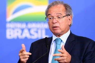 Paulo Guedes -  (crédito: Evaristo Sá/AFP %u2013 10/2/22
)