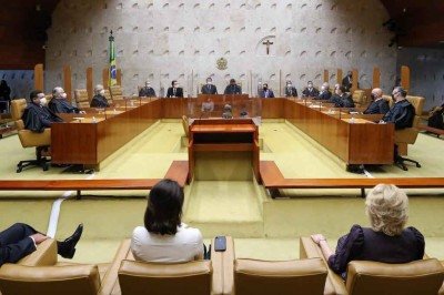 Plenário do STF -  (crédito: Isac Nóbrega/PR/Flickr)