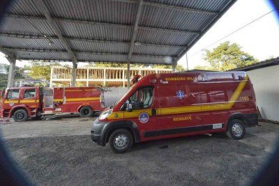 Viaturas do Corpo de Bombeiros -  (crédito: Marco Evangelista/Imprensa MG)