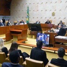 Supremo define rito da sessão que votará investigação contra Moraes - Carlos Moura/SCO/STF