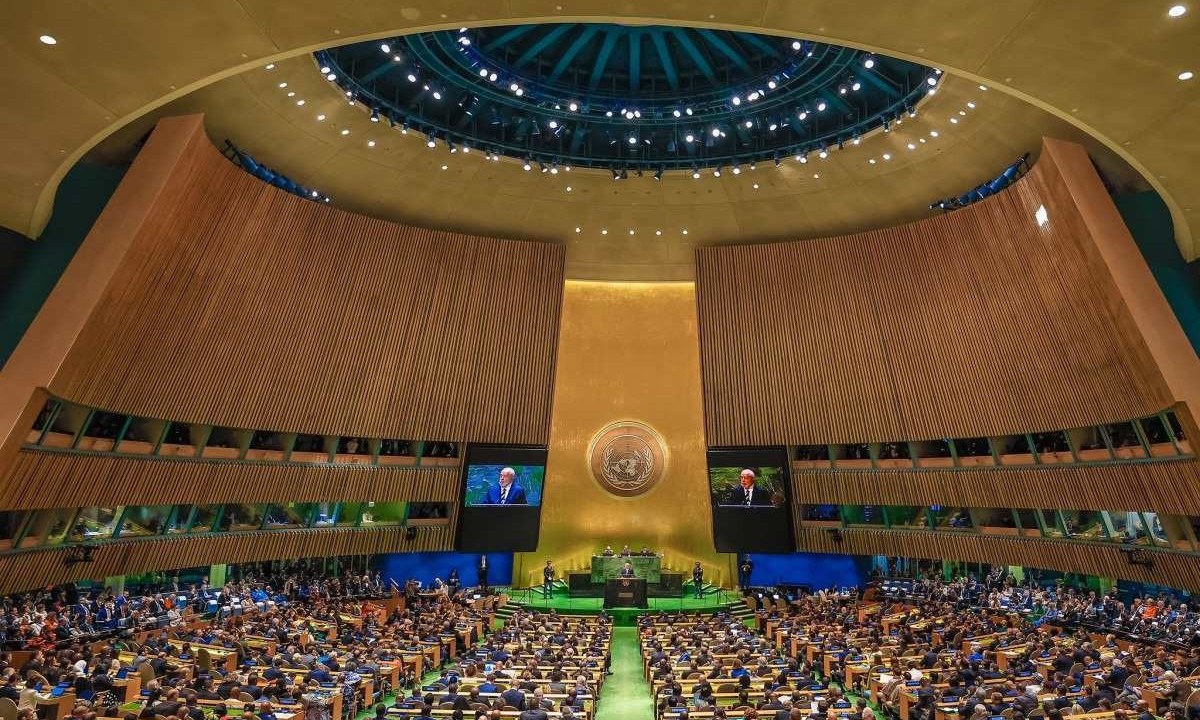 Assembleia Geral da ONU terá eventos paralelos, como o que o Brasil organiza para enfrentar a extrema-direita -  (crédito: Ricardo Stuckert / PR)