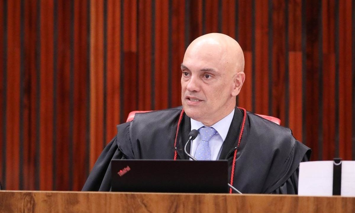 Alexandre de Moraes revelou que um dos planos dos golpistas era prendê-lo e enforcá-lo após o golpe -  (crédito: Antonio Augusto/Secom/TSE)