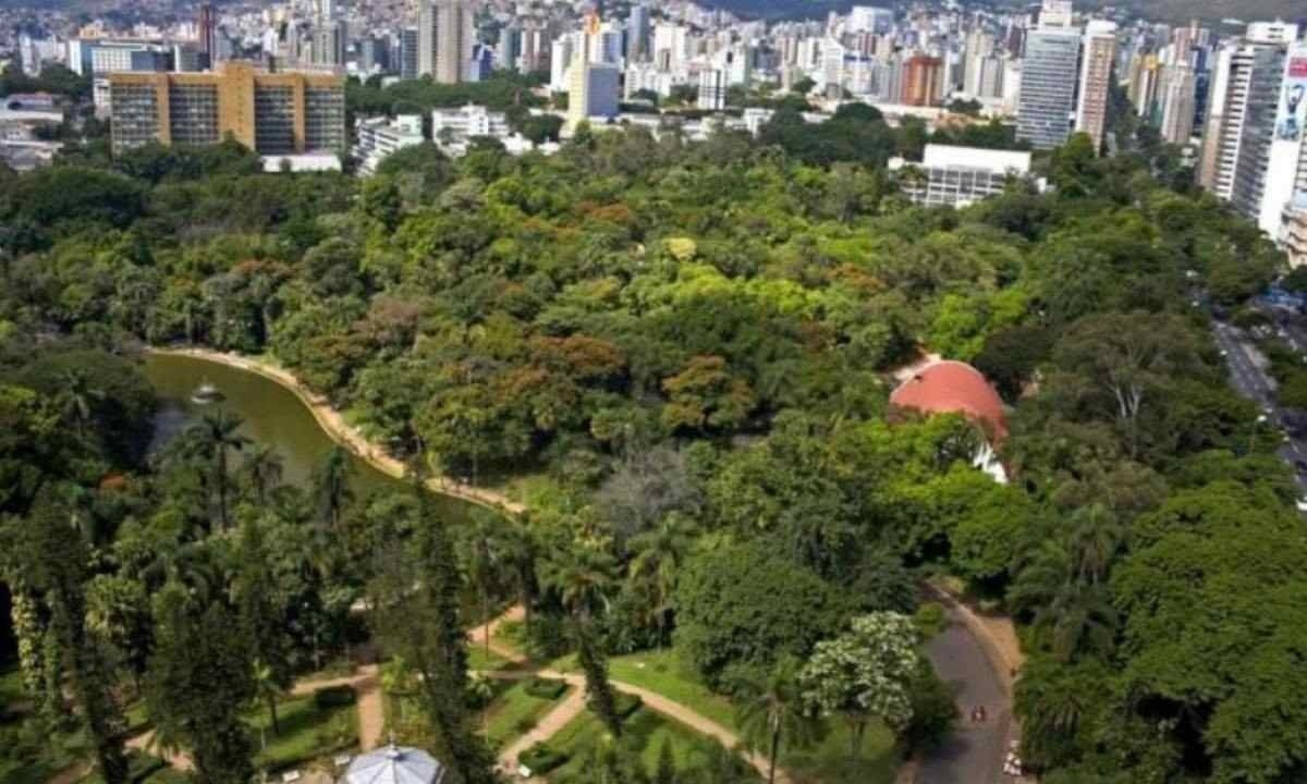 Imagem do alto de um parque de Belo Horizonte -  (crédito: Divulgação/PBH)
