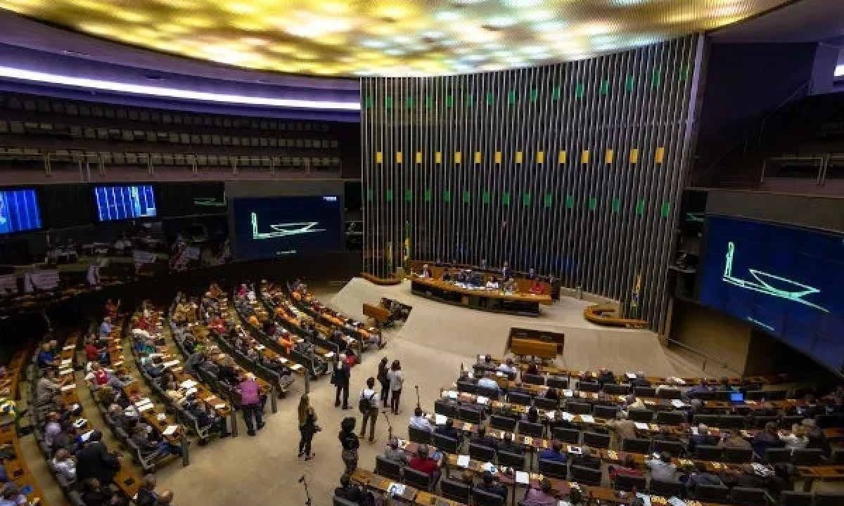 Plenário da Cãmara dos Deputados -  (crédito: Câmara dos Deputados)