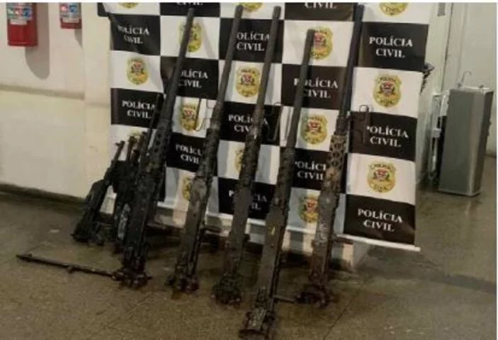 Polícia e Exército encontram mais duas metralhadoras furtadas de quartel - Divulgação/Secretaria de Segurança Pública de SP