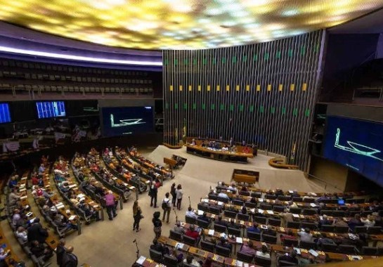 Plenário da Cãmara dos Deputados -  (crédito: Câmara dos Deputados)