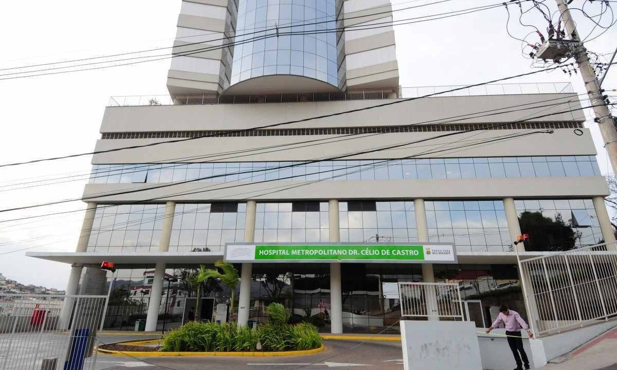 Fachada do Hospital Metropolitano Doutor Celio de Castro, na região do Barreiro.       
