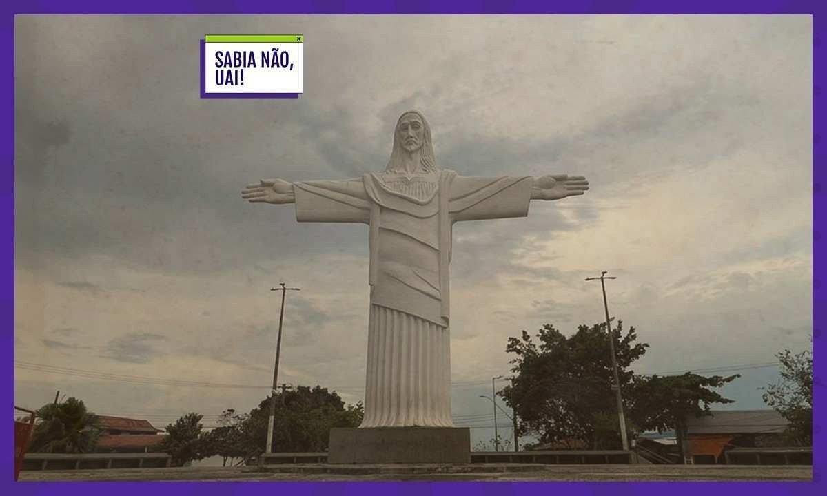 Cristo Redentor do Barreiro está no alto do bairro Milionários há 67 anos -  (crédito: Estado de Minas)