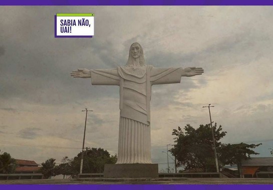 Cristo Redentor do Barreiro está no alto do bairro Milionários há 67 anos -  (crédito: Estado de Minas)
