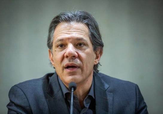 Haddad ressaltou que Zema tinha um aliado no Palácio do Planalto, mas não resolveu a dívida de Minas Gerais -  (crédito:  Diogo Zacarias/Divulgação)