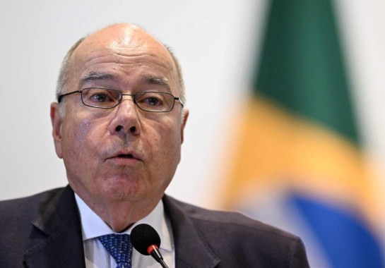 Ministro das Relações Exteriores Mauro Vieira conversou com o homólogo israelense para liberar a saída de brasileiros da Faixa de Gaza para Rafah no Egito -  (crédito: EVARISTO SA / AFP)